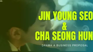 Ter seong hun seong hun!! Drama a business proposal || Jin young seo & cha seong hun moment