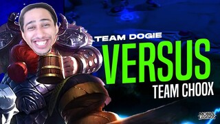 TEAM DOGIE VERSUS TEAM CHOOX!  (Dogie Mobile Legends Full Gameplay)