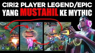 Ciri2 Player Legend/Epic Yang MUSTAHIL Naik ke Mythic - Review Skin S.T.U.N Brody | MLBB