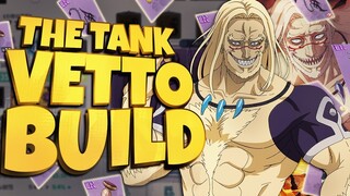 FIRST GLOBAL RED SSR TANK VETTO BUILD (Gear, Talent, Skill Page) - Black Clover M