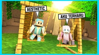 Lomba Buat Taman Aesthetic Di Minecraft ft @Shasyaalala