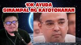 10K AYUDANG CAYETANO NASAMPULAN REACTION VIDEO