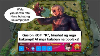 Gusion KOF for Noobies