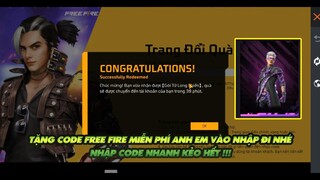 Free Fire | Phát code Free Fire miễn phí cho anh em nè - Nhập nhanh nhé không là hết đó!!!