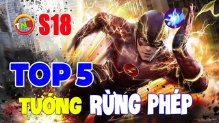 Top 5 Tướng Rừng Phép Mạnh Nhất Mùa 18 phiên bản tiến hóa tối thượng TNG liên quân mobile