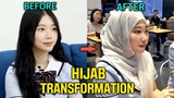 KOREAN TEENS TRY HIJAB TRANSFORMATION FOR THE FIRST TIME