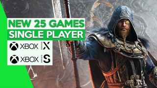 TOP 25 New Upcoming Single Player Games For XBOX Series X|S 2022