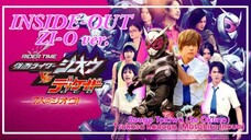 INSIDE-OUT ZI-O ver (Tema de "RIDER TIME: Zi-O VS Decade") LEGENDADO - Sougo Tokiwa & Tsukasa Kadoya