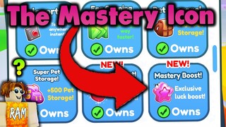 The Mystery About The Mastery Icons in Pet Simulator X