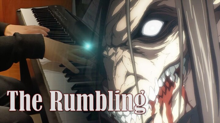 [ Attack on Titan ] The final season OP2 "The Rumbling" piano version