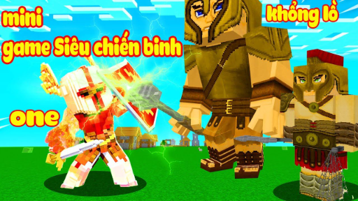 ONE TRỞ THÀNH SIÊU CHIẾN BINH ĐẤU TRƯỜNG MINI GAME ĐẤU HỔ VÀ ĐẤU SĨ KHỔNG LỒ TRONG MINECRAFT