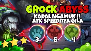 3 STAR GROCK ABYSS VENOM ! COMBO GROCK NGAMUK ! MAGIC CHESS MOBILE LEGENDS