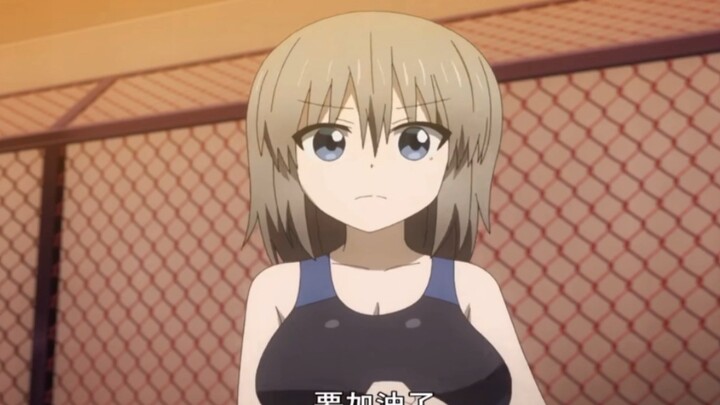 [Uzaki schoolgirl wants to play! ] The impact of Uzaki in a swimsuit is too great!