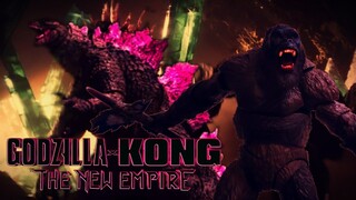 Godzilla X Kong The New Empire - STOP MOTION PART 1 | 4K HDR