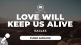 Love Will Keep Us Alive - Eagles (Piano Karaoke)