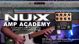 New New feature from the NUX Amp Academy - Automated Patch Switching via MIDI Commands