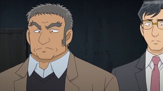 When Kogoro was sleeping and reasoning, he was threatened with a gun, and Conan was forced to come f