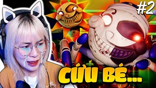 FNAF Security Breach | Thoát khỏi Chica, Misthy đụng trùm cuối Sun & Moon. Ăn hành hay bị hành?