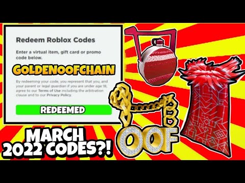 5 *NEW* Roblox Promo codes 2022 All Free ROBUX Items in March +