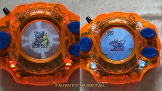 Digimon Adventure Digivice -25th COLOR EVOLUTION Agumon Gabumon Warp Shinka!