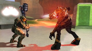 Master Chief VS. The Arbiter on Blood Gulch