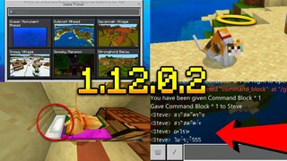อัพเดท Minecraft 1.12.0.2 (Beta) - GamePlay | มี Seed ใหม่! แชทเปลี่ยน Font ใหม่ และNPC หัวขาด?!