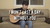 I Won't Last A Day Without You - The Carpenters | Fingerstyle Guitar Cover | Lyrics