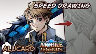 MENGGAMBAR ALUCARD HERO MOBILE LEGEND TERKUAT SEPANJANG MASA!