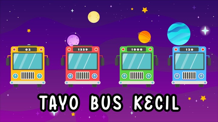 Tayo Bus Kecil Karaoke 💞 | Animatan - Lagu Anak 🟤 | Bahasa Indonesia 🔴