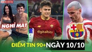 Điểm tin tối 10/10 | Maguire được nghỉ mát; Dybala dính chấn thương nặng; Barca vui vì bán Griezmann