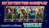 MOBILE LEGENDS MYTHIC TIER GAMEPLAY | ML FUNNY MOMENTS | ML WTF MOMENTS
