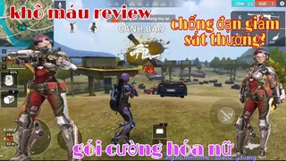 [garena free fire] #098 khô máu review gói cường hóa nữ và cái kết