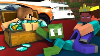 Monster School _ Wipeout - Minecraft Animation