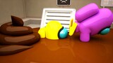 COLLECTION OF THE BEST MOMENTS ABOUT POOP AND THE IMPOSTOR #3131 | AMONG US - BEST FUNNY ANIMATION