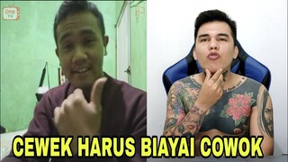 Cowok dirumah , cewek yang bekerja || Ome TV Prank