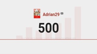 500 SUBSCRIBERS!