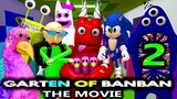GARTEN OF BANBAN 2 ANIMATED MOVIE Ft. SONIC & BALDI Roblox CHALLENGE Minecraft Animation