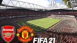 (PS5) FIFA 21 Arsenal vs Manchester United (4K HDR 60fps) Premier League FULL MATCH HIGHLIGHTS