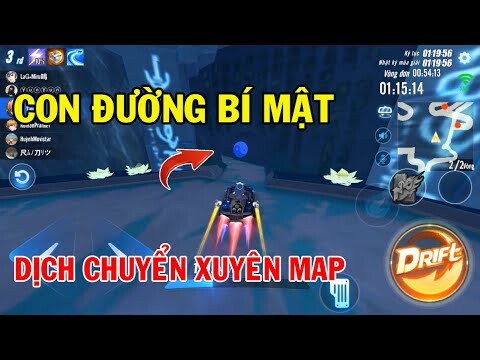 ZingSpeed Mobile | Con Đường Bí Mật Dịch Chuyển Qua Map Đào Hoa Đảo