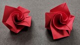 Tutorial Origami Mawar Sederhana