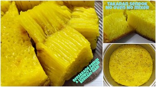 Resep Bika Ambon Ekonomis bersarang penuh & serat bagus. Enak lentur berhari-hari. No oven no mixer