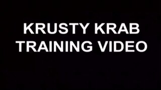 Spangebob Squarepants - Krusty Krab Training Video |Malay Dub|