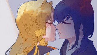 [ Arknights ] Shi Chen kiss spit (Chen Sir×Shi Huaiya stickers)