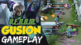 GUSION GAMEPLAY | GUSION V.E.N.O.M. SKIN | UNSTOPPABLE GUSION | Mobile Legends