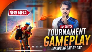 TOURNAMENT HIGHLIGHTS🏆: 1V4 CLUTCHES IMPROVING DAY BY DAY || TANEJA OP