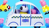Đồ chơi xe cảnh sát hạnh phúc của Peppa Pig