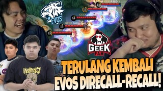 EVOS DITAUNT RECALL-RECALL BEBARIS LAGIIIIIIIIIIIIII !!! EVOS VS GEEK FAM MATCH 3 - MPL S13