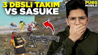 3 DBS'Lİ OYUNCU VS  SASUKE! | PUBG MOBİLE