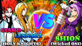 SHION VS LENNART AND GIARD (HOLY KNIGHTS)‼️Slime or Tensura Season 3 Episode 7 Chapter 93