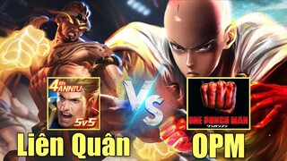 Liên quân hợp tác One-Punch Man ra mắt 3 skin Saitama, Genos và Tatsumaki - RAZ đấm như trong phim
